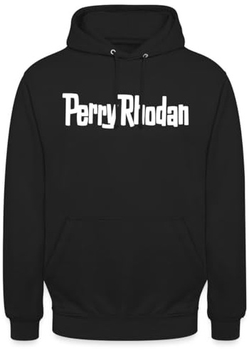 Spreadshirt Perry Rhodan Logo weiß Unisex Hoodie