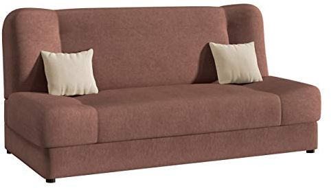 Mirjan24 Schlafsofa Jonas, Sofa mit Bettkasten und Schlaffunktion, Bettsofa, Dauerschläfer-sofa, Schlafcouch, Materialmix, Couch vom Hersteller (Uttario Ve. 2955 + Uttario Ve. 2955 + Uttario Ve. 2978)