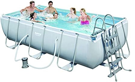 PISCINA POWER STEEL FRAME FUORI TERRA RETTANGOLARE cm 404 x 201 x 100