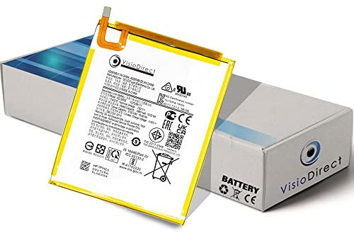 Visiodirect Batterie Compatible avec Samsung Galaxy Tab A7 Lite 8.7 SM-T220/225 3.8V 5100Mh