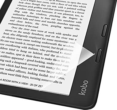 Lobwerk Lot de 2 films de protection d'écran antireflet pour liseuse Kobo Sage 8