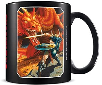 scifi planet Dungeons & Dragons (Dragon rouge) Mug 315 ml