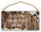 Letreros de madera personalizados, letreros de madera rústicos personalizados, decoración de nombres, decoración vintage, arte de pared, placa de madera para jardín, granja, carretera, decoración de 6