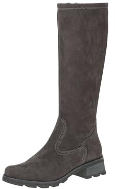 CAPRICE Damen Stiefel mit Absatz Kniehoch Vegan