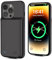 [6800mAh] Akkuhülle für iPhone 14 pro, neues Upgrade mit hoher Kapazität, wiederaufladbares Ladefach, schützendes tragbares Smart Backup Ladegerät für iPhone 14 pro (1 Pack)