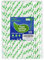Lives on Green Lot de 100 pailles jetables en papier - À pois verts - 19,7 cm - Pour cocktail, fête, anniversaire, décoration, bricolage