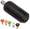 Pressure Washer Turbo Nozzle 3600 PSI 3.5 GPM Rotating Power Washer Tips with 5 Spray Nozzle Tips, 1/4-Inch Quick Connect, Replacement for Ryobi, Greenworks, Karcher and More