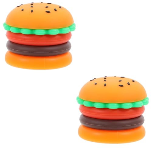 Cabilock Lot De 2 Pots De Crème Rechargeables En Silicone Anti-fuite Pour Voyage Pour Bijoux Et Maquillage