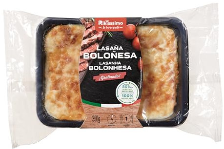 Marca Blanca - Rikissimo Lasaña Boloñesa Grat.350G