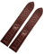 NIBYQ 20 mm Echtlederarmband für Damen, Uhrenarmband für Cartier Watch Tank Key London Calibo Upgrade Ersatz Lederband, 25 mm, Achat