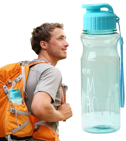Gym Water Bottle - Sports Bottle for Daily Drinking, Leakproof Water Bottle | Reusable Leakproof Sports Bottle Filter for Water Purifier - Perfect for Travel