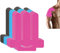 ANAMPION Kinesiotapes Vorgeschnitten for Schulter, 12Stück Wasserfestes kinesiotape für Schulter Schmerzlinderung,Original Baumwolle Schulter Tape für Sport&Dauerhafte Unterstützung(Schwarz+Blau+Rosa)