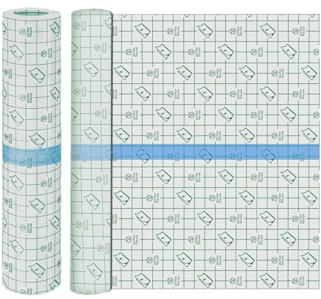 EMALLA Tattoo Second Skin 25CM x 2M Aftercare Bandage Cover | Waterproof Tattoo Cover Large Adhesive Tape Transparent Film for Skin Protection