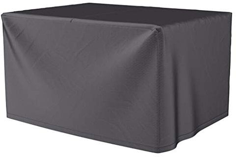 Pacific Lifestyle Platinum AeroCover Gartentisch, lichtbeständig, atmungsaktiv, Starke Ripstop-Polyester-Abdeckung für Terrassentische, leichte, wasserdichte Abdeckungen für Outdoor-Tische, B 240 x T