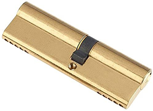 Yale YES-ED-3550PB Essentials Euro Profile Cylinder, 35: 50 (85mm) - Brass