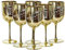 6 bicchieri di champagne Moët & Chandon Ice Imperial Gold