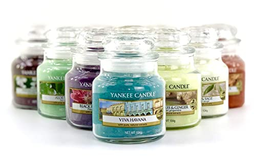 3 x Official Yankee Candle Assorted Fragrances Lucky Dip Signature Classic Small Mini 104g Jars