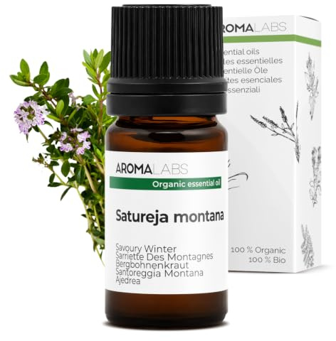 Bio - Savoury Winter Essential Oil - 5mL - 100% Pure, Natural, Chemotyped and AB Certified - AROMA LABS (French Brand)