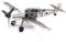 Artesanía Latina 20356. Flugzeugmodell aus Metall und Photogravur Deutsche Kampfjet Messerschmitt BF109G Maßstab 1:16. Modellbausatz zum Bauen
