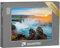puzzleYOU: Puzzle 1000 Teile „Godafoss-Wasserfall im Sonnenuntergang, Island“ – aus der Puzzle-Kollektion Natur, Wasserfälle, Skandinavien
