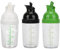 200ml Salad Dressing Shaker, 5.1oz Salad Dressing Container, BPA Free Prevent Leakage Salad Dressing Jar with Lid, Salad Dressing Mixer Shaker Bottles for Oil, Vinegar, Lemon Juice(Black)