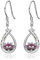 Lotusblumen Ohrringe 925 Sterling Silber Tropfen Yoga Lotus