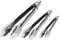 WARESHARK Stainless Steel Kitchen Tongs Set Metal Cooking Tongs Kitchen Food Tongs for Barbecue Cooking Salad Grilling Frying and Serving (7 9 12 Inch 3 Pieces