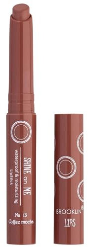 Impala - Brooklin Shine On Me Lippenstift Kaffee Mokka 13 | Glänzender Lippenstift | Lippenstift mit glatter Textur | Feuchtigkeitsspendender, langanhaltender Lippenstift