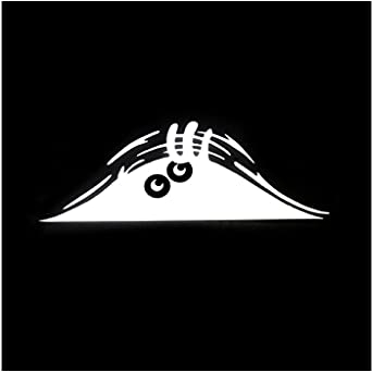 Lustige autoaufkleber 3D Augen spähen Monster Voyeur autofenster Aufkleber Aufkleber weiß bequem und praktisch Deft verarbeitet