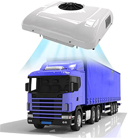 JODAIS Climatiseur électrique pour Camion de Camping-Car, climatiseur 12 V CC, climatiseur de Toit Applicable aux camions, Camping-Cars, Bus, excavatrices, Camping-Cars, véhicules agricoles, etc. 24V