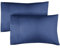 Kissenbezug 40x80 Marineblau - Kissenbezüge 40x80 2er Set - Kopfkissen 40x80 Bezug aus hochwertiger Mikrofaser - Weiche, Bequeme, maschinenwaschbare Kissenhülle - Kopfkissenbezug 40x80 2 Pack