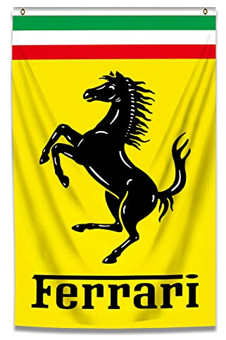 Kasflag Flaggenbanner vertikal, Gelb (90 x 150 cm, strapazierfähig, 150D Polyester), Messingösen für den Außenbereich, Männerhöhle