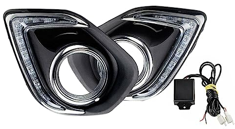 WOZIES Auto DRL Tagfahrlicht Tageslicht Nebelscheinwerfer Für Mitsubishi ASX 2013 2014 2015