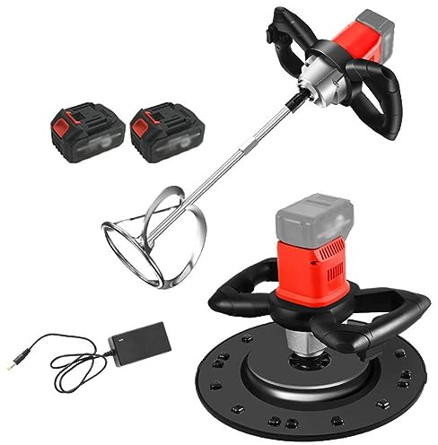 VIOLK 1680W Handheld Drywall Sander, Electric Concrete Cement Mortar Trowel, Disc Sanders Variable Speed Concrete Cement Mortar Trowel, 80-200RPM Strong Adhesion