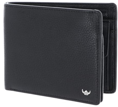 Golden Head Leder Geldbörse Capri RFID Protect Scheintasche mit RV 1364 Schwarz