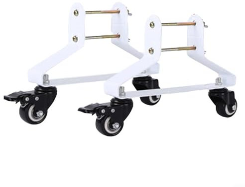 Hasaller Unidad de soporte universal para calentador eléctrico, soporte móvil con ruedas para radiadores de calentador de aluminio de cobre (C), 1227840992