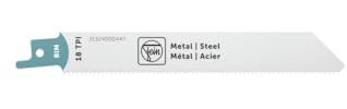 FEIN Säbelsägeblatt BIM 130 T18 MS für Metall für Akku-Säbelsäge ASAS 18-21 K AS