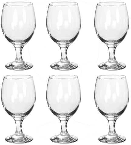 TWO TIGERS Copa de Cristal para Cerveza. Pack de 6 unidades. Copa grande de Bebida. Resistentes, Ideal para el Hogar, Bares, Restaurantes, Eventos, Celebraciones (385ml)