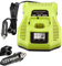 Ladegerät für Ryobi 18V12V Akku,Ersatz für Ryobi 18V12V Multispannung Rapid Batteries Ladegeräusch für Ryboi DIY Auto Ladegerät Adapter Tragbares Mini Fast Car Ladegerät (Zigarette Leichter Stecker)