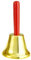 W WIDMANN MILANO Party Fashion - Weihnachtsmann Glocke, 15 cm, Weihnachtsglocke, Tischglocke