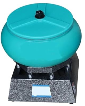 17 Pollici 350 W Elettrico Vibrante Buratto Vibrante Roccia Buratto Ciotola Lucidatrice Buratto