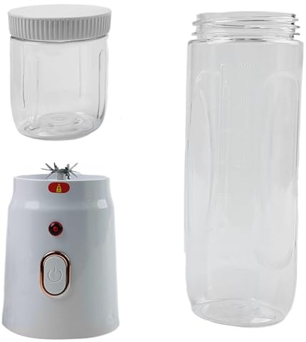 Licuadora portátil eléctrica USB exprimidor portátil para batidos y 450 ml para mezclar exprimidor multifuncional