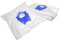 vhbw 10x Staubbeutel Ersatz für Wolf 0990 für Staubsauger - Typ P 34cm x 25cm Blau Weiß