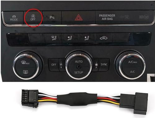XEDLAMP Sensor de Control del dispositivo de apagado del del motor de arranque y parada automática del coche, for Seat, ATE LEON 6 pines, SEAT LEON ATE 10 pines Sensor de arranque y parada automáticos