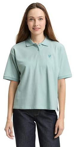 TOM TAILOR Damen Piqué Poloshirt