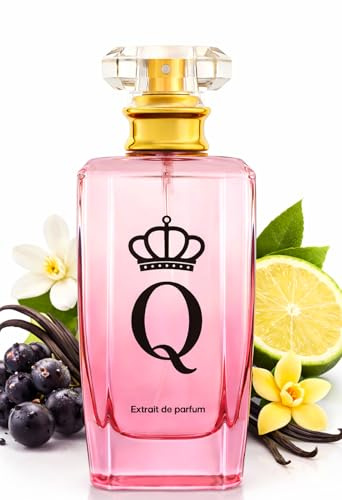 BE PARFUM Q Extrait de Parfum für Damen – süß-fruchtig, elegant & feminin – mit schwarzer Johannisbeere, Bergamotte, Jasmin, Bourbon-Vanille und Cashmeran – langanhaltend – 100 ml
