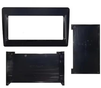 1 Din 9 10 Inch Universal Car Stereo Radio Fascia Touch Screen Autoradio MP5 Player Frame Plate Adapter Navigation Panel Car Radio Front Panel Frame(9inch)
