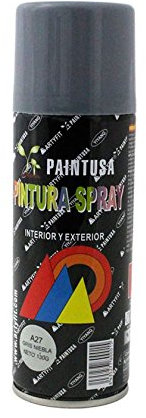paintusa - Bote de Pintura en Spray Gris Niebla A27 200 ml