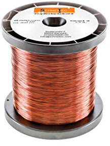 Kupferlackdraht W210 Ø 0,60 mm 1 kg, ca. 390m - CU Lackdraht Grad 2 CUL Kupferdraht Gewicht 1 Kilogramm Durchmesser 0,60 Millimeter Wickeldraht Kupfer Draht nach IEC 60317-13