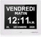 LEMNOI 8 Pouce LCD Horloge Numérique Calendrier N11 avec Date Jour Et Heure Horloge Non-Abrégée Auto Dimming 8 Langues HD Display Rappel pour Alzheimer Les Personnes âgées et Les Enfants